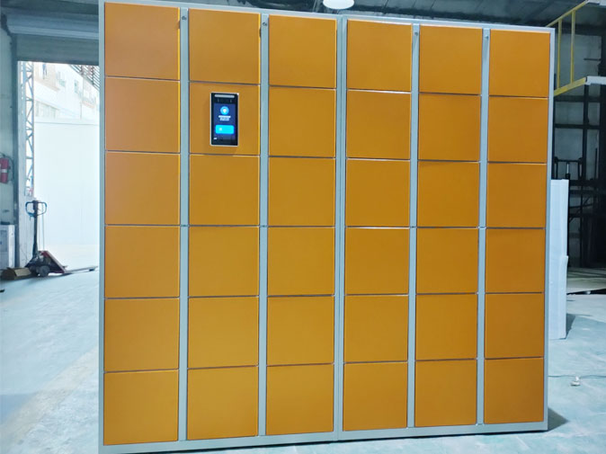 24門(mén)標(biāo)準(zhǔn)智能儲(chǔ)物柜案例